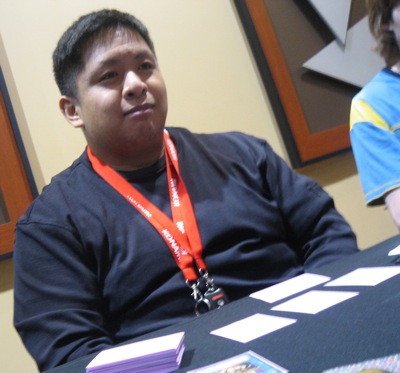 Raloh loses Duel 2, but is clearly unfazed.