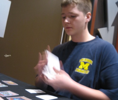 Johnson capitalizes on an incorrect read from Saberian to force Duel 3.