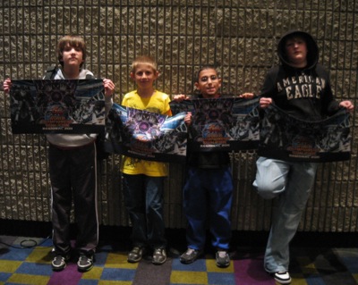 DragonDuelT4-Sunday Sunday's Winners: Jack Hoyt, Joshua Bridges, William Grossman, and Jackson Baum