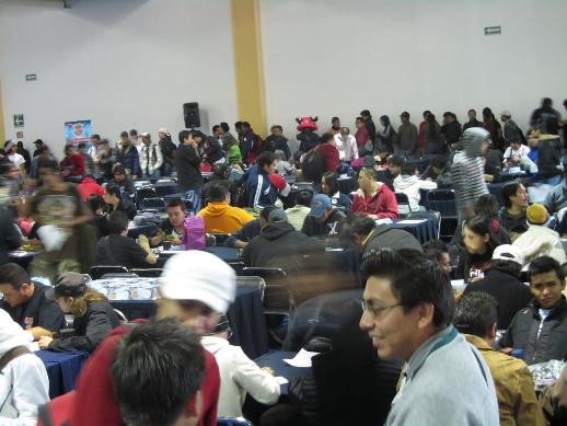 Early in the day, Duelists were pouring into the room to get registered, fill out their decklists, and start the day.