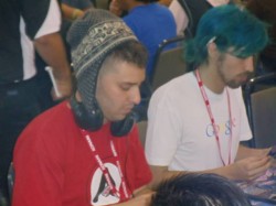 Rodrigo Betrano from Costa Rica (left)