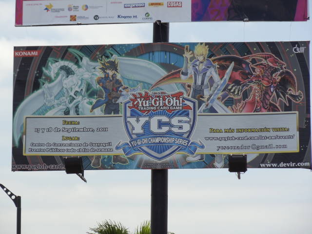 YCS - Ecuador billboard