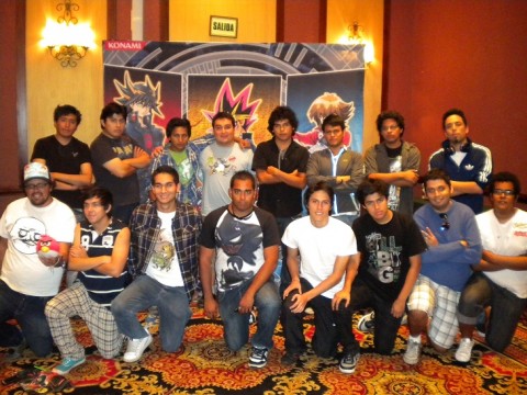 Top 16 Back Row (Left to Right): 9th Place: Ariel Quispe (Bolivia), 10th Place: Michael Herrera (Peru), 11th Place: Jorge Garcia (Ecuador), 12th Place: Hector Delgado (Peru), 13th Place: Johan Cordova (Peru), 14th Place: Leiner Lucero (Ecuador), 15th Place: Angelo Thorni (Peru), 16th Place: Sebastian Mora (Chile). Front Row (left to right): 1st Place: Martin Yerovi (Ecuador), 2nd Place: Jonatan Ruiz (Ecuador), 3rd Place: Carlos Medina (Peru), 4th Place: Cristian Chavez (Peru), 5th Place: Ian Mendoza (Peru), 6th Place: Adolfo Yahya (Peru), 7th Place: Claudio Ulloa (Chile), 8th Place: Gerardo Delgado (Peru).