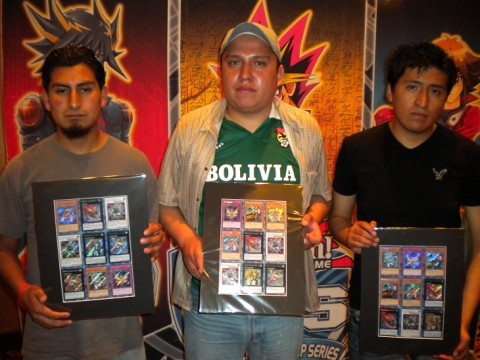 3 vs. 3 Team Duel Left to right: Franco Jimenez (Bolivia), Luis Torres (Bolivia), Ariel Quispe (Bolivia)