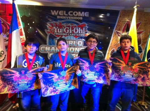 DD 2013 Top 4 From left, Flores, Lucena, Alfaro, Souto (from Brazil)