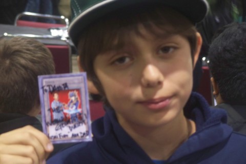 Dakota shows off his ultra-exclusive DAD TOKEN