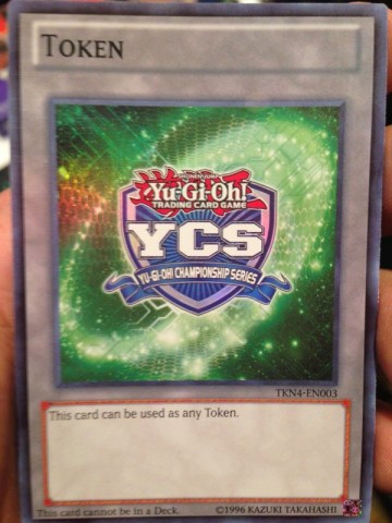 New token 2013 YCS Tolen Card