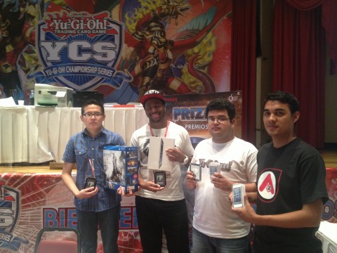 Winners From left: Campos Valverde (Champion), Cooper (Finalist), Herrera Melara (3rd), Morales Cerdaa (4th)