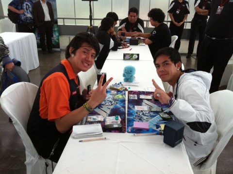 Table 1 Carlos Perez Padilla (left), Jonathan Ruiz Rios (right)