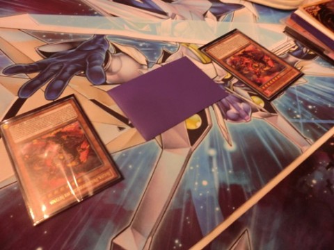 2 Blasters and a face-down Scrap Dragon
