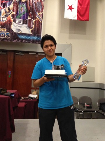 Winner Alejandro Vivaldo Reyes Suarez - New Central American Champion