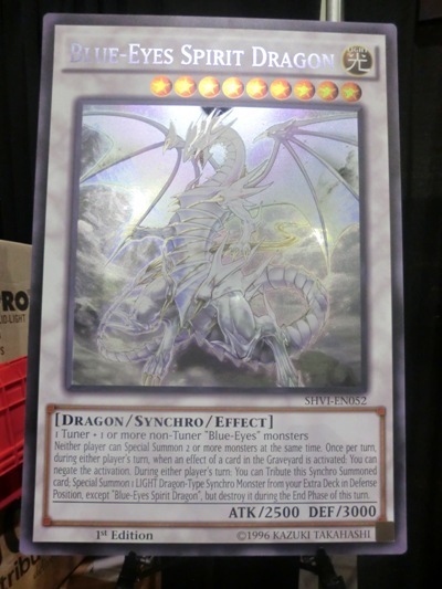 Giant Blue-Eyes Spirit Dragon