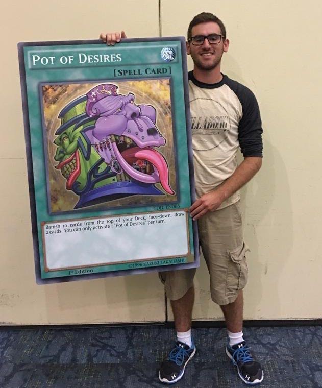 Saturday's Attack of the Giant Card Winner