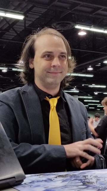 Jerome McHale, trying to be intimidating