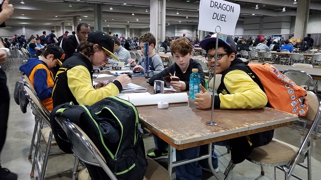 Sunday Dragon Duel - Justus Long making a guest appearance