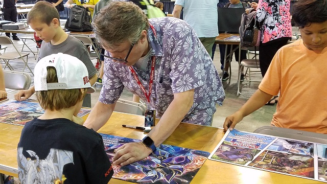 Oliver signing
